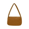 thumbnail image 1 of Compact Tote Bag 10.23x6.69x3.93in Polyester Lightweight Crossbody Purse Brown Beige Black Khaki Small Shoulder Bag Essential Carry Casual Satchel Adjustable Strap Everyday Minimalist Handbag, 1 of 6