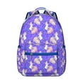 thumbnail image 1 of Compact Travel Backpack with Magical Unicorn Rainbow Aesthetic, 1 of 6