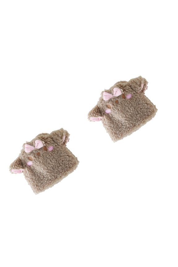 Compact Travel Friendly Thermal Socks Sheep Ear Design Comfortable Socks