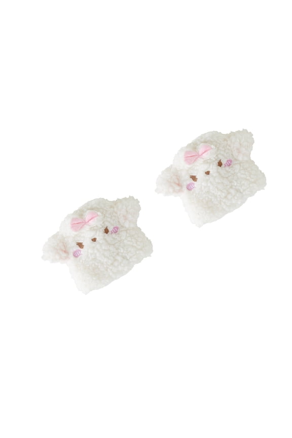 Compact Travel Friendly Thermal Socks Sheep Ear Design Comfortable Socks