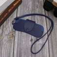 thumbnail image 1 of Compact Travel Glasses Case, Crush Proof Eyeglass Holder with Microfiber Lining, Multi-functional Sunglasses Pouch for Purse, For Men Women Everyday Carry, 1 of 1
