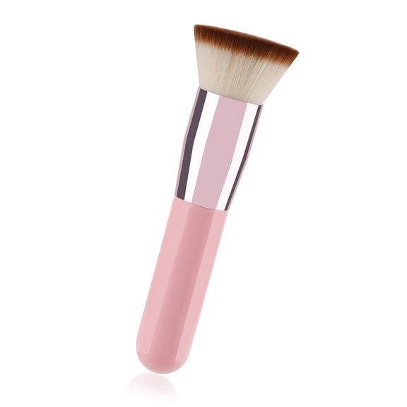 Compact Travel Makeup Brush Multifunctional for Touch Ups and Blending