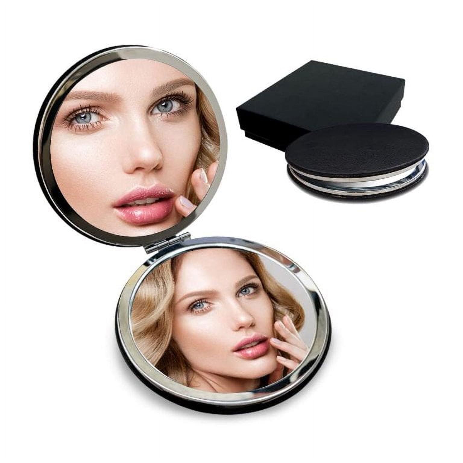 Compact Travel Makeup Magnifying Mirror Small portable folding Mirror