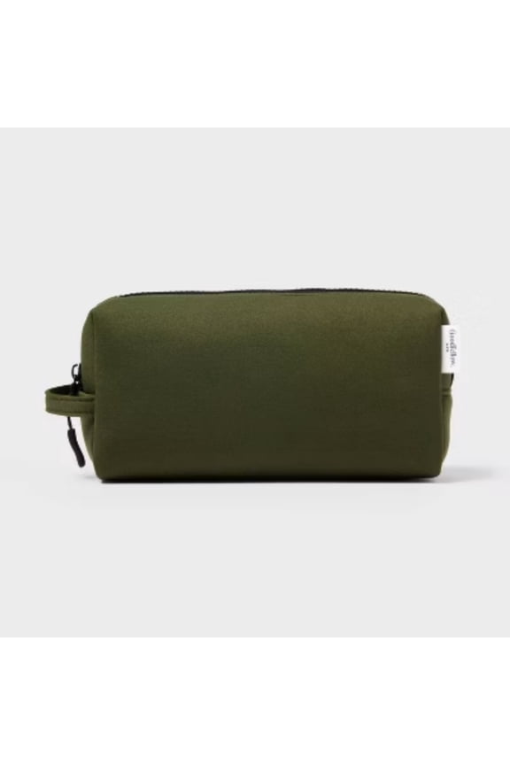 Compact Travel Toiletry Organizer - Recycled Neoprene - Olive - Goodfellow & Co