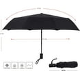 thumbnail image 1 of Compact Travel Umbrella Windproof Automatic Umbrellas -foldable , Light Great for Trips, 1 of 1