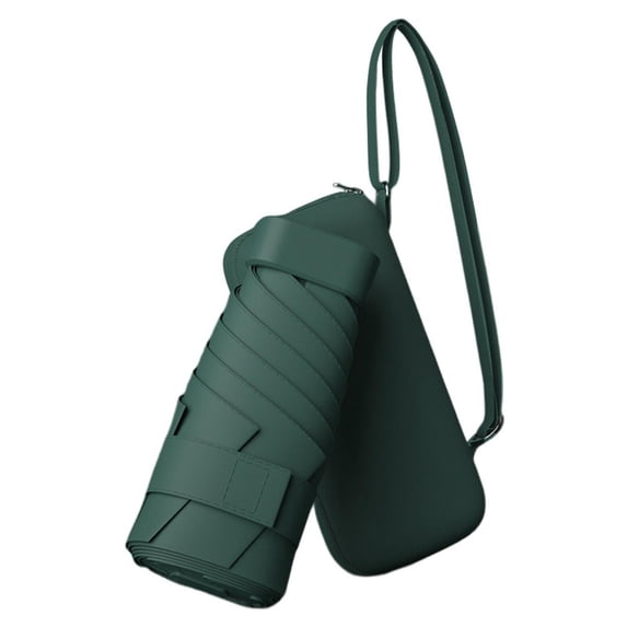 Compact Travel Umbrella for Purse, Lightweight Mini Portable Umbrella, Upf 50+ Windproof for Commute Beach Vacation Jn by Fnhpitd