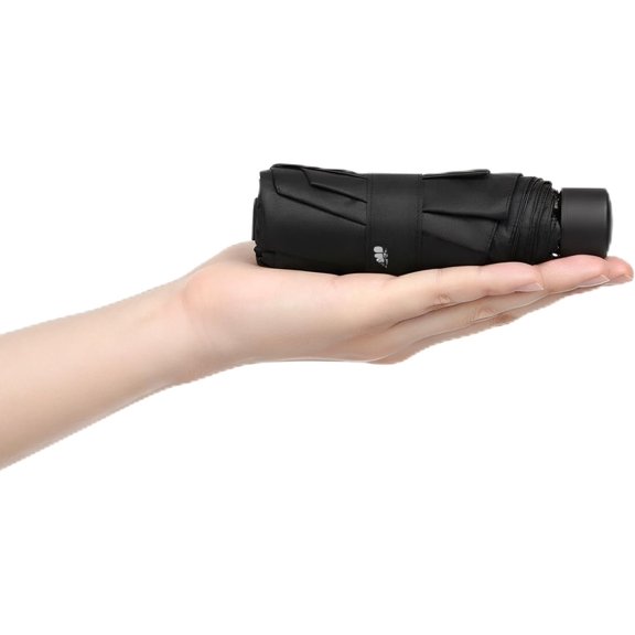 Compact Travel Umbrella with Case Sun&Rain Lightweight Small and Compact Suit for Pocket