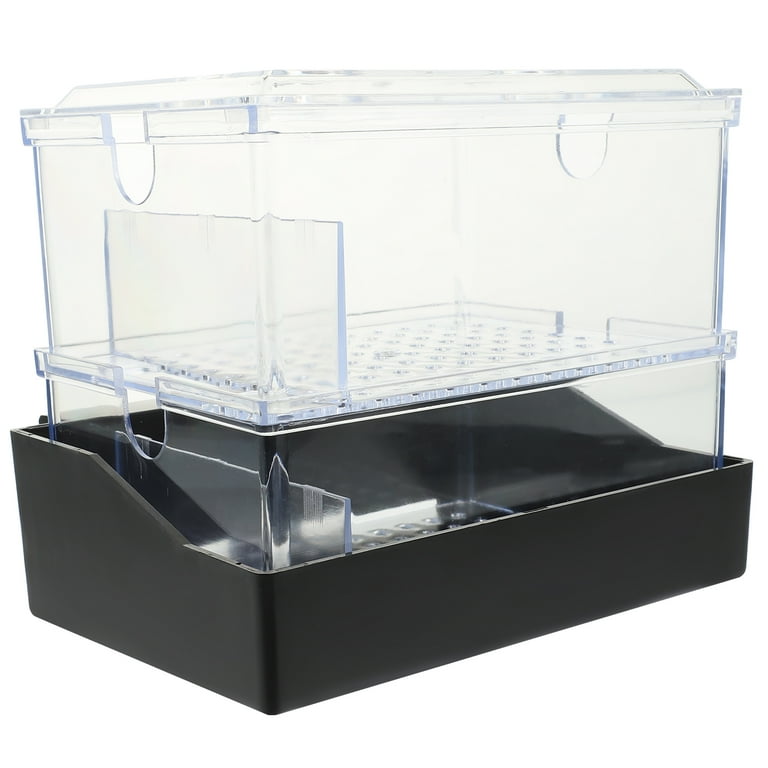 Fish Tank Drip Box Transparent Turtle Filter Set up Filters 