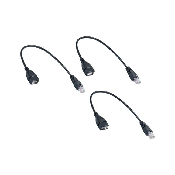 Compact USB-RJ45 Adapter Cable, Universals Compatibility Routers Webcams Stable Connection Plug and Play