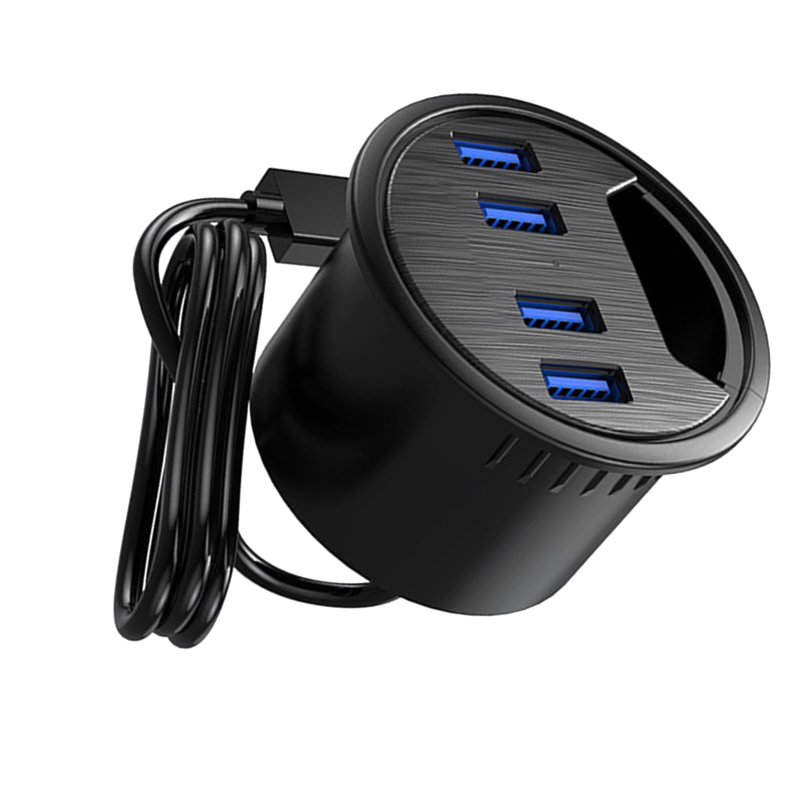 Compact USB Splitter for Desktops DESK-4U Model with 1 Input 4 Outputs ...