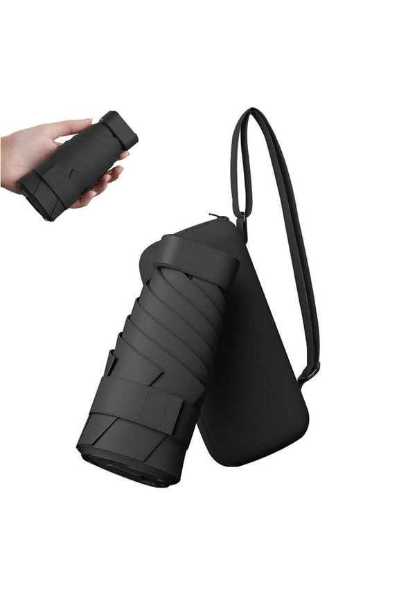Compact Umbrella Lightweight Compact Sun Parasol With Case Tiny Pocket Travel Mini Umbrella