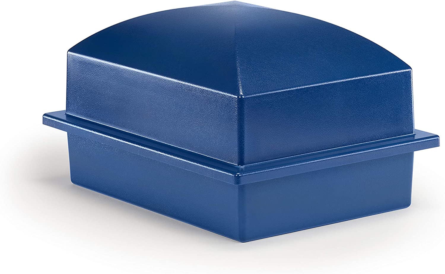 Compact Urn Vault for Underground Burial Holds Small Cremation Urns or Temporary Container for