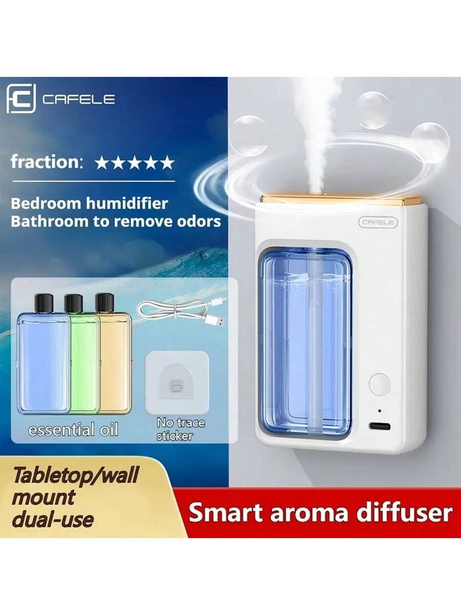 Compact Wall-Mounted/Upright Aroma Diffuser - Multi-Gear Adjustable ...