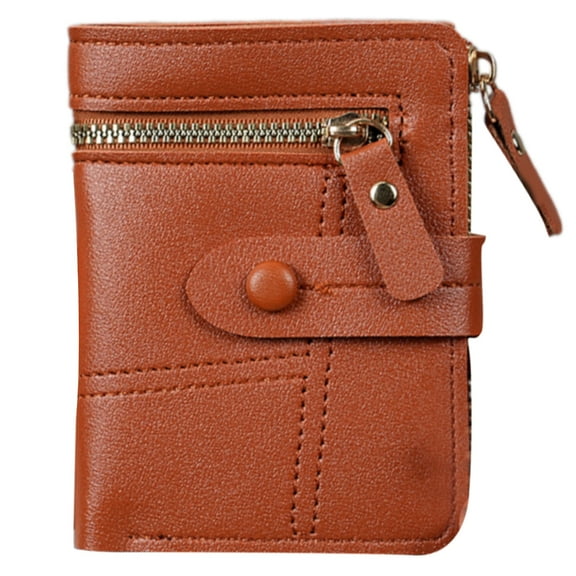 Compact Wallet for Women Pu Leather Credit Card Holder Large Capacity Clutch Purse Bifold Purses Ladies Purse Money Bag