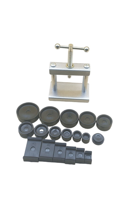 Compact Watch Case Closer Tool With Safety Grip Watch Back Press For Quick And Secure Watch Back Installation