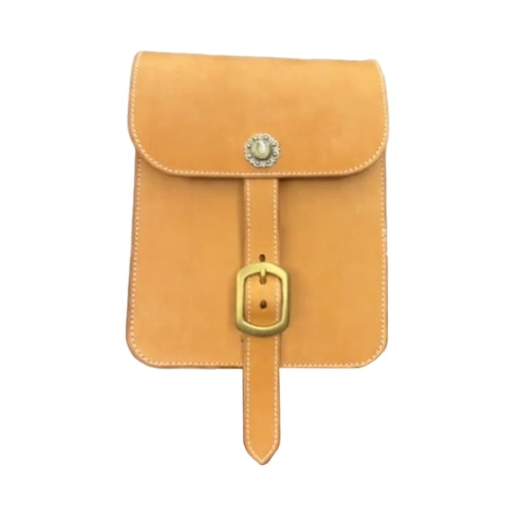 Compact Western Saddlebag with Weather Resistant Nylon Storage, Saddle Pack for Camping and Outdoor Adventures, Gear Organization for Emergency Kits
