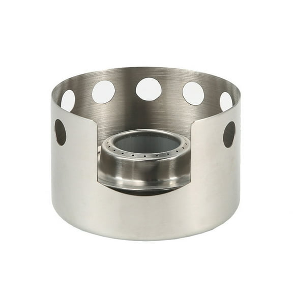 Compact Windproof Alcohol Stove, Efficient Burner for Outdoor Cooking, Ideal for Camping and Backpacking