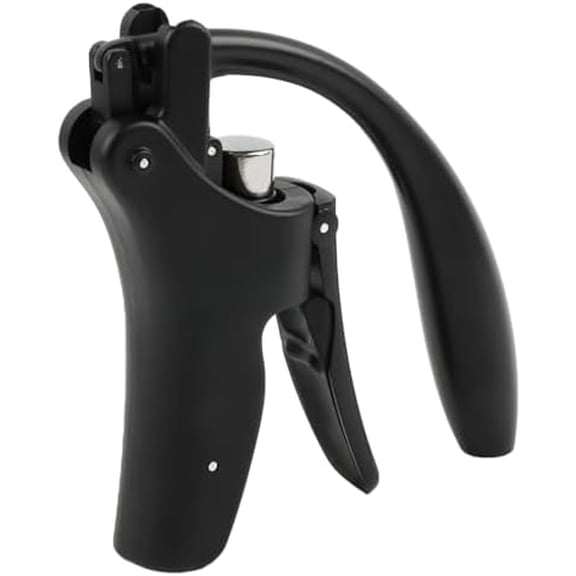 Compact Wine opener Vertical Lever Corkscrew Wine Bottle Opener with Foil Cutter & Extra Screw$$Home Decor, Kitchen, & Other