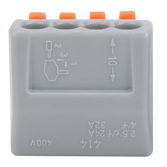 Compact Wire Connectors , 250V, 32A/24A, <span Style="background:red"></span> Fast, PCT,214/215 Terminals