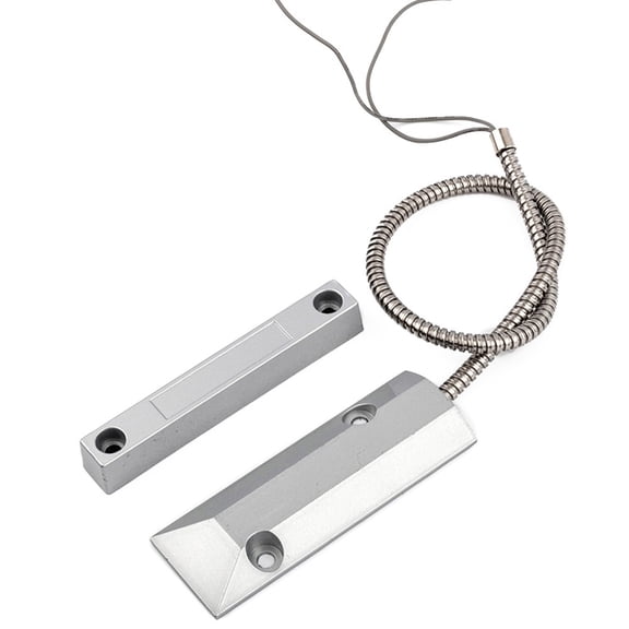 Compact Wired Garage Door Contact Sensor For Normally Open Normally Closed