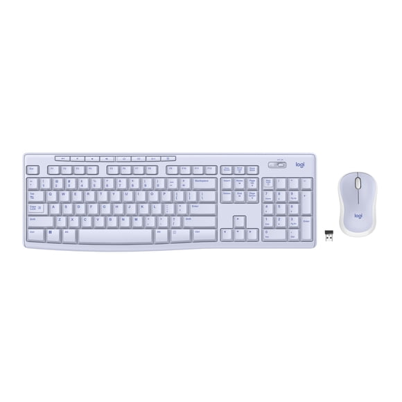 Logitech Wireless Keyboard and Mouse Combo, Walmart Exclusive, Lilac