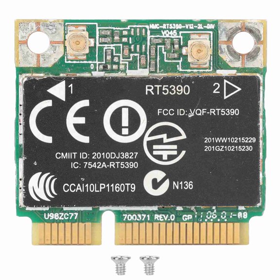 Compact Wireless Network Card, Half Mini PCI,E Interface, <span Style="background:red"></span> Durable Design