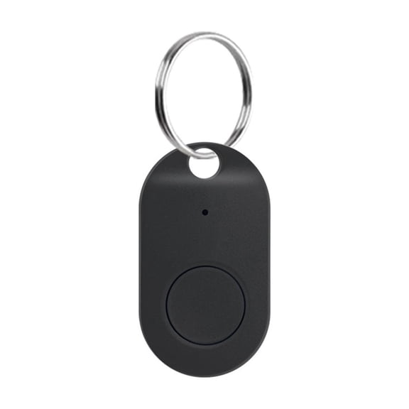Compact Wireless Tracker Locator with Key Ring and Anti-Loss Alarm for Keys Wallets Bags and Personal Items