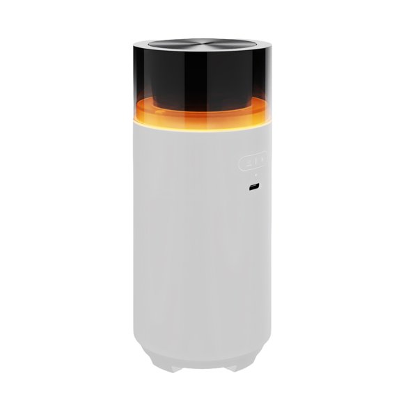 Compact Wireless Vehicle Air Enhancer And Humidifier Auto Sensing Technology 60ml Capacity Easy To Use