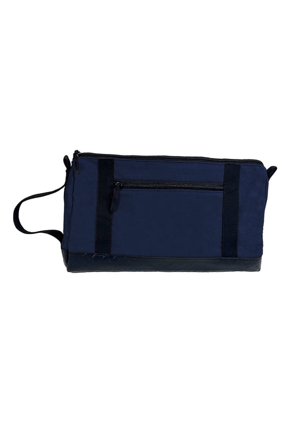 Compact Zippered Pouches Waxed Canvas Reinforced Bottom Ideal For Small Tool Storage