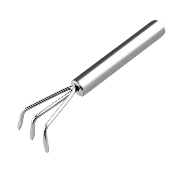 Compact gardensing Rakes With Ergonomic Handle Ideal For Potting Soil Aeration