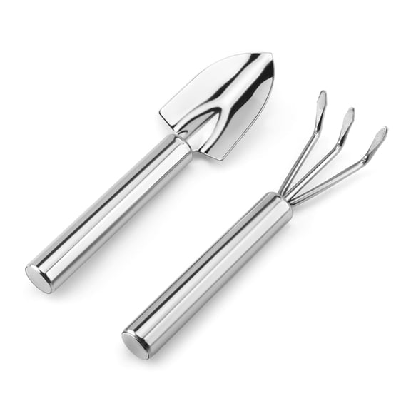 Compact gardensing Rakes With Ergonomic Handle Ideal For Potting Soil Aeration