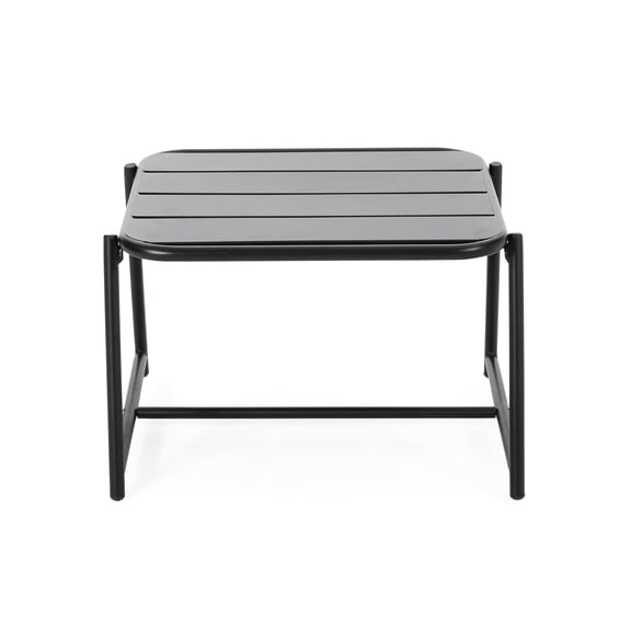 Compact iron side table / Used in the garden / Easy to move around