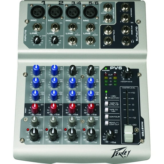 Compact metal DJ Mixer offers durable construction & excellent sound quality at an unbelievably low price