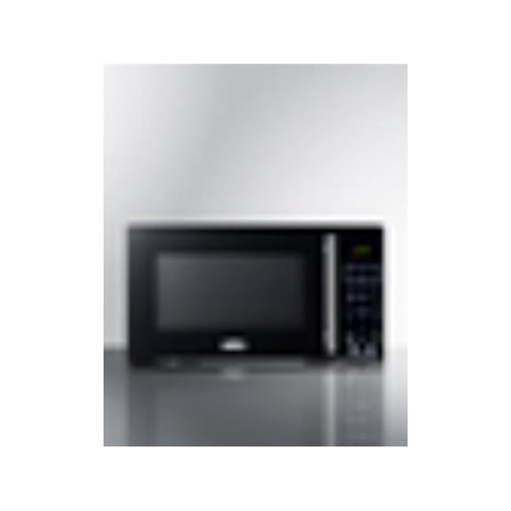 Summit SM903BSA1 Compact Countertop Microwave with USB Ports & Allocator - Black