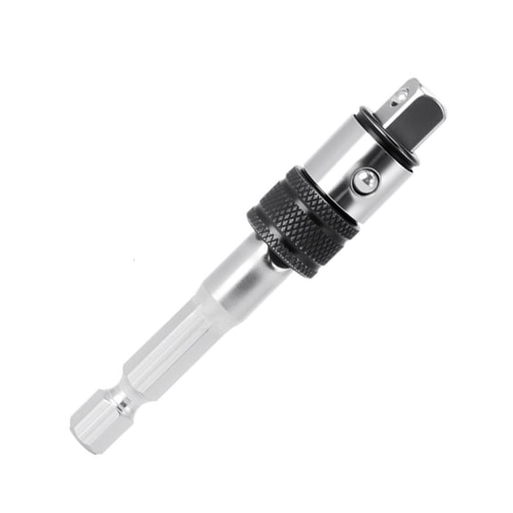 Compacted Steel 1/4 Inches Hex Extension Bar For Enhancing Drill Maneuverability