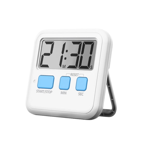 Compacted Timer With Large Display And Adjustable Alarm For Time Management In Daily Tasks Quiet Environment