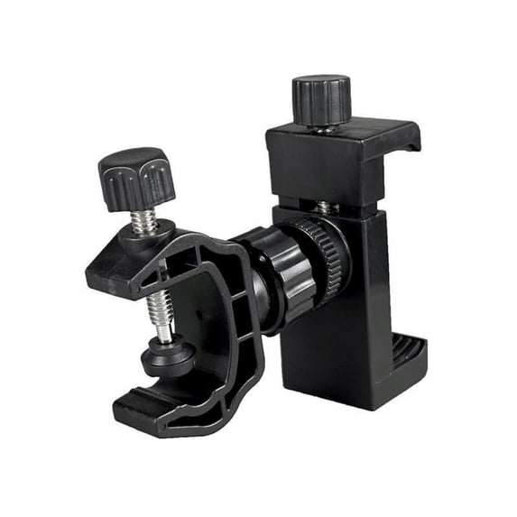 Compactly 45°Rotating Holder Phone & Mic Stand with Simple Setups for Motorcycle Bike Phone Mount Holder Accessory