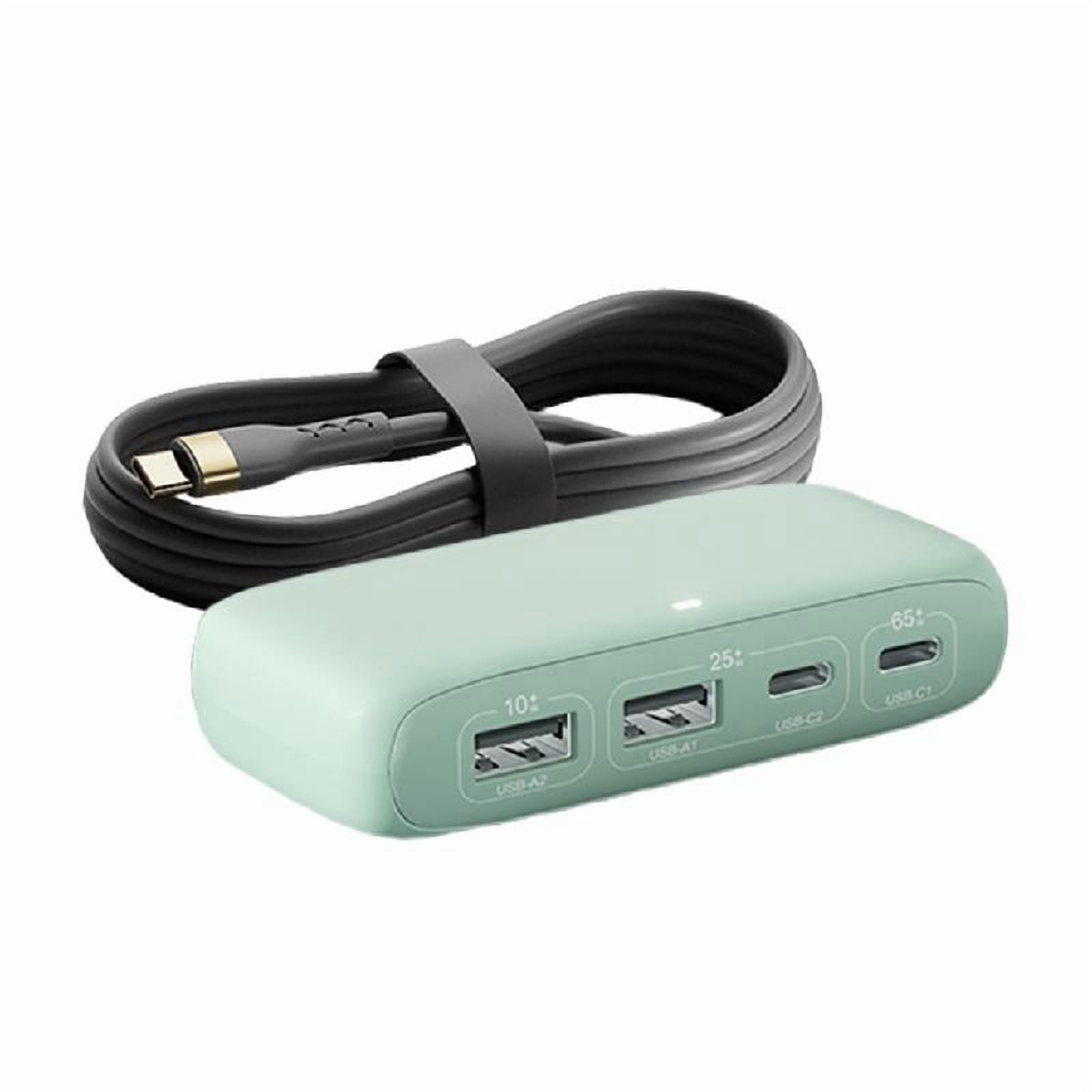 Compactly 65W Type C Hub USB C Power Data Splitter For Fast Charging On Travel
