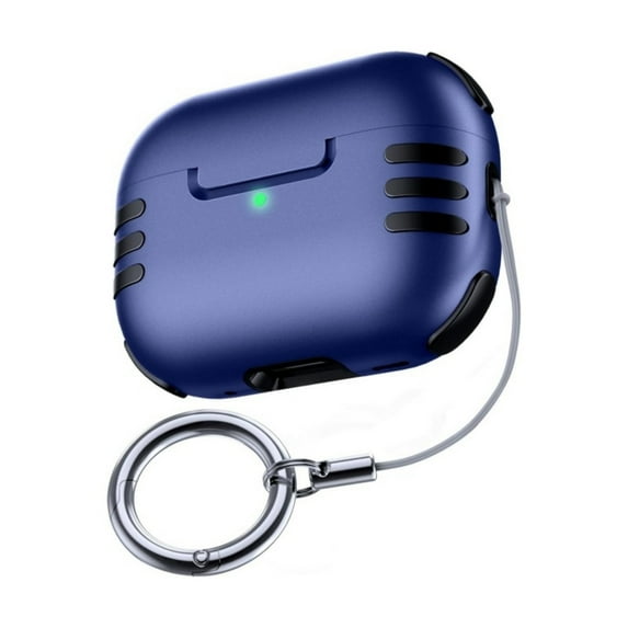 Compactly Case for Protective Covers Headphone Reinforced PC Structure Shockproof Exterior Carabiner Clip
