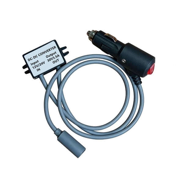 Compactly DC12V-24V To 30V Voltages Converter Car Power Converter Adapter For Vehicles With 50cm 100cm Cable Option