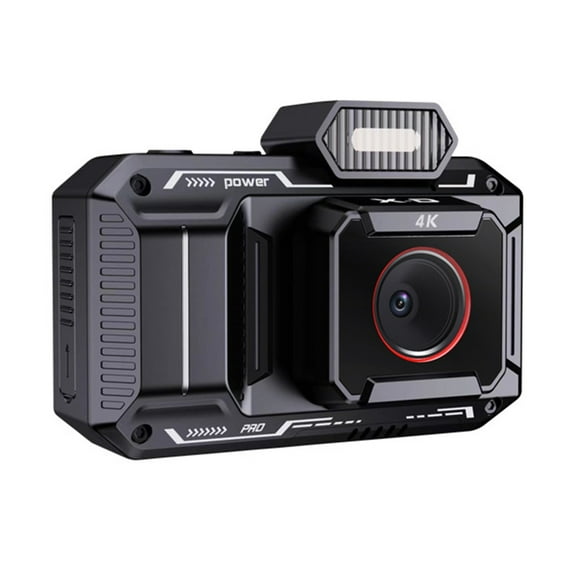 Compactly Digital Camera 4K Video Recording AntiBlur Technology Retro Effects Easy To Use For Beginners Enthusiasts