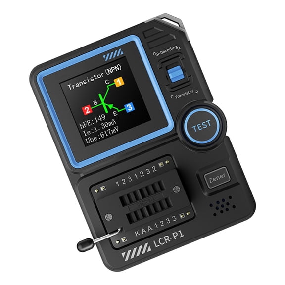 Compactly Digital Component Transistor Tester Analyzers For Accurate Resistance Capacitance Measurement Multifunction
