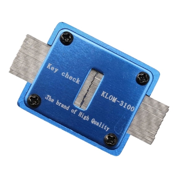Compactly Key Check Checker Key Profile Analyzers Keyway Gauge Tool For Automotive And Homes Key Duplication Needs
