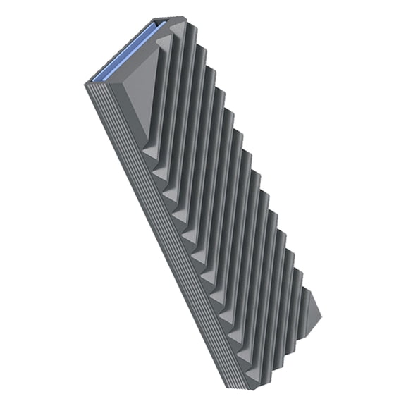Compactly M.2 2280 SSD Heatsink Easy Installation Seamlessly Integration With PC Components for Desktop PC Workstations