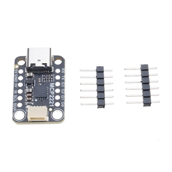 Compactly MCP2221A USB Interfaces Module with GPIO I2C for Prototyping and Development USB to GPIO
