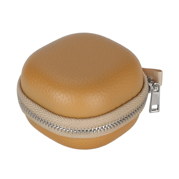 Compactly Shockproof Carrying Pouches For Wireless Earbuds Case Durability PU Leather Storage Organizers Shell Protector