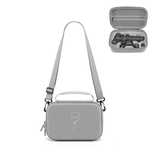Compactly Storage Bag for OM7/OM7P/OM8 Gimbals Stabilizers Case Pouches with Multiple Compartments Meshes Pockets for Ac