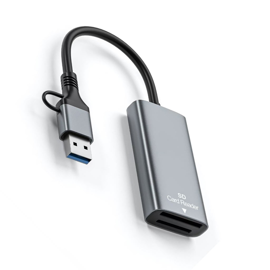 Compactly USB 3.2 Gen2 10Gbps CFast2.0 Type A Memory Card Reader Plugs ...