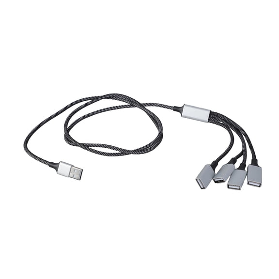 Compactly USB Splitter Cable USB to 4 USB Female Adapter for Expanding Connectivity of Devices Like Printers Cameras