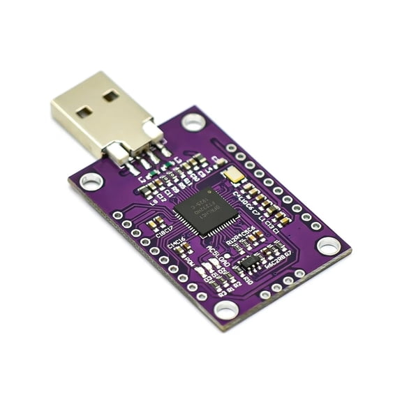 Compactly USB to UART/FIFO SPI/I2C Module Highly Speed 480Mbps DataTransfer